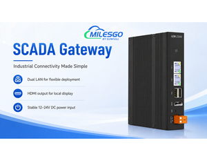 อุปกรณ์ควบคุมอุตสาหกรรม Milesgo HMI2000-Scada Modbus, Gateway, Web HMI IoT รองรับ Modbus, BACnet, <span class=keywords><strong>OPC</strong></span>, UA, MQTT สำหรับ BMS - Product Image 1