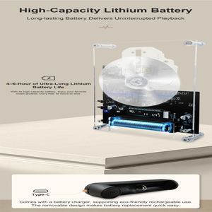 CDプレーヤー Bluetooth ホームリモートポータブル 壁掛け式 ホームデコレーション ギフトセット パーソナライズギフト - Product Image 5