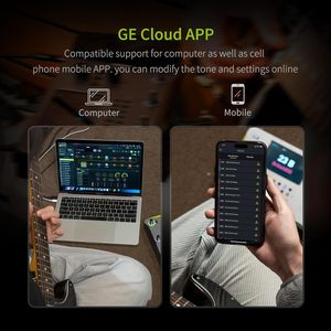 Pour GE1000 Processeur multi-effets pour guitare, Pack de pédalier pour guitare basse avec pédalier SC-1000 à commande tactile et sac de transport souple - Product Image 6