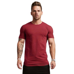 Camiseta muscular de manga corta para entrenamiento, camisa básica sólida de secado rápido, diseño superguay con servicio de impresión personalizado, superventas de verano - Product Image 1