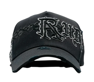 Cappelli Personalizzati Rude Awakening Barber Hat Caps G5 Non Strutturati con Lettere Ricamate Cappelli da <span class=keywords><strong>Uomo</strong></span> per Teste Grandi - Product Image 3