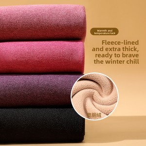 Set di Intimo <span class=keywords><strong>Termico</strong></span> in Poliestere Personalizzato per Uomo e <span class=keywords><strong>Donna</strong></span>, Maglia e Pantaloni Termici Autunnali, Fodera Spazzolata - Product Image 4