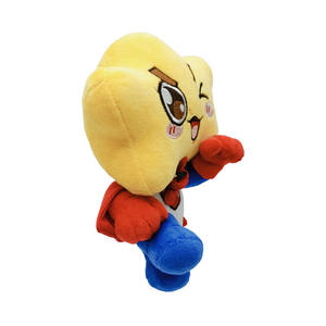 Uyeah Superhero peluche poupée <span class=keywords><strong>Superman</strong></span> peluche avec cloche mignon cadeau pour enfants à collectionner Star Man avec Cape - Product Image 3