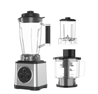 CHINCO Robot culinaire électrique portable robuste, mixeur plongeant, mousseur à lait, commande par bouton, 2 vitesses, 500W, >3L, usage domestique