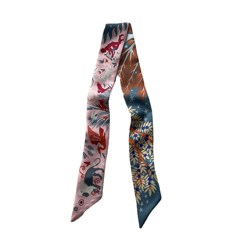 Hot Selling New Design Modische echte Seide 12mm Twill Schals Luxus benutzer definierte Muster Seiden schal für Männer