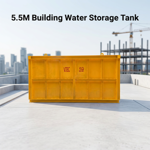 Réservoir d'eau de 21200 litres. Ce réservoir d'eau est spécialement conçu pour le stockage de liquides dans les projets de construction et d'ingénierie. - Product Image 1