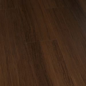 Plancher SPC en noyer, brun <span class=keywords><strong>riche</strong></span>, grain réaliste, résistant à l'eau, anti-rayures, installation facile par clic. Idéal pour les maisons/les bureaux. - Product Image 4