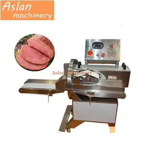 500kg salami bacon slicer/automatic sausage bacon slice cutting machine / Ham sausage slicer machine