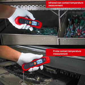Termómetro Infrarrojo 2 en 1 UNI-T UT320T, Termómetro Digital, Medidor de Temperatura, Sonda de Medición -40°C ℃ ~300 ℃   L54 - Product Image 5