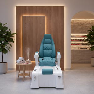 Sillón de Pedicura de Lujo con Función de Masaje para Relajación, Modelo 503 de Fábrica de Muebles para Barbería - Product Image 3