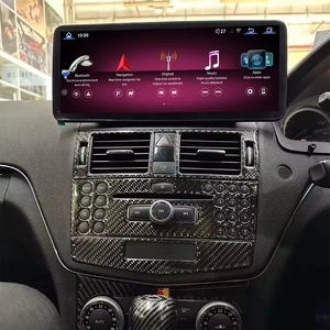 Para <span class=keywords><strong>Mercedes</strong></span> <span class=keywords><strong>Benz</strong></span> Clase C W204 C63 C200 <span class=keywords><strong>C180</strong></span> Android 10 8G + 128G 4G LTE navegación GPS para coche reproductor Multimedia cinta de Radio - Product Image 5