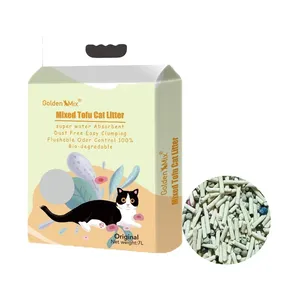 Pet Supplies Free Sample Mixed Tofu Cat Litter Small Lead Bentonite Kitty Litter Sand Catlike