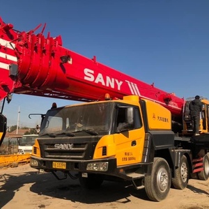 Grue sur camion tout-terrain Sany 100 tonnes, équipement de levage mobile d'occasion, capacité de 58000 kg - Product Image 5