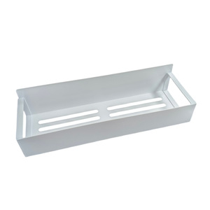 Étagère magnétique latérale pour réfrigérateur, blanc/noir, 1 niveau, rangement de cuisine pour aliments, épices et ustensiles - Product Image 5