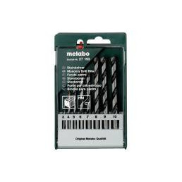 Metabo <b>Stone</b> Drill Bit Set 8 Pieces 2 3 4 5 6 7 8 10 Mm For Masonry Concrete Drilling - Product Image 3