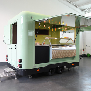 Barra de batidos móvil personalizable, barra de café o barra de cerveza completa con equipo de cocina completo camión de comida callejera - Product Image 4