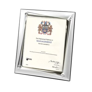 The Open University Diploma <b>Frame</b> 150x200 Mm Metal Professional Management <b>Certificate</b> Holder - Product Image 1