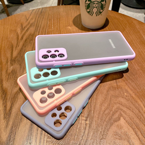 Funda translúcida para Samsung A53, carcasa lisa de TPU, Color a la moda, para Galaxy A33, S21, FE, A52, <span class=keywords><strong>A22</strong></span>, A51, M31s, <span class=keywords><strong>A32</strong></span> - Product Image 2