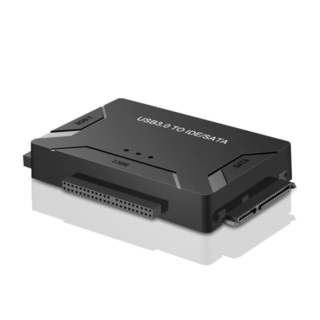 USB 3.0 to SATA IDE Hard Disk Adapter Cable for 3.5 2.5 Inch HDD/SSD CD DVD ROM CD-RW 3 in 1USB IDE SATA