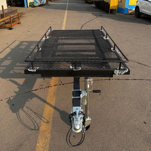 La Chine <span class=keywords><strong>LUBO</strong></span> 8ft remorque à plat remorque utilitaire - Product Image 3