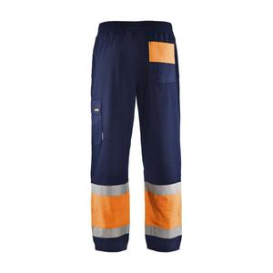 BLAKLADER - 154925268953XL Pantalon sweat haute visibilité Bleu marine/Orange-EAN 7330509620397 HI-VIS WORKWEAR - Product Image 2