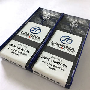 DNMG110404-NN LT10 100% inserts en carbure de tungstène cnc d'origine - Product Image 2