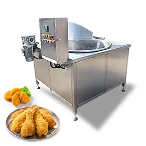 Fritöz propan Patatas Maquina Nuggets kızartma Freidora De Pollo endüstriyel elektrikli kızarmış tavuk makinesi
