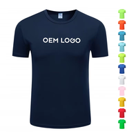 Camiseta de poliéster estampada personalizada de buena calidad al por mayor, camiseta estampada para hombre, ropa deportiva atlética de secado rápido, camisetas de talla grande
