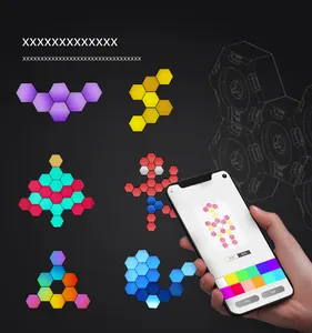 LifeSmart Cololight PLUS KIT Smart Hexagonal Light Halloween Decoration Light Work With HomeKit Google Alexa LS167A7 7PCS