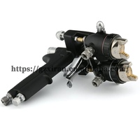 Pistolet de pulvérisation à double tête à mélange externe pour revêtement bicomposant avec buse de 1,4 mm pour équipement de revêtement automatique