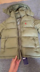 Зимняя куртка Ralph унисекс, утолщенная подставка из нейлона для пони, с вышивкой, ветрозащитная Водонепроницаемая Повседневная куртка для мужчин и женщин - Product Image 5