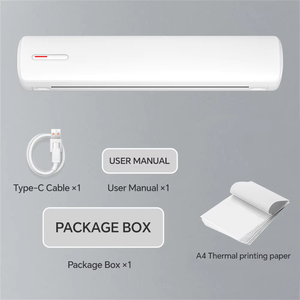 Thermal <b>Printer</b> C80 Inkless Wireless HD A4 1500mAh USB BT Mobile Printing iOS/Android/Laptop for Tattoo Artists Enthusiasts - Product Image 3