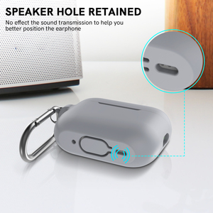 Custodia Personalizzata in Silicone AhaStyle per <span class=keywords><strong>Airpods</strong></span> Pro 2, <span class=keywords><strong>Cover</strong></span> Protettiva per Auricolari Wireless, Accessori per Cuffie, Custodia per <span class=keywords><strong>Airpods</strong></span> - Product Image 3