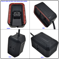Système MDVR Firecore HX-9004 1080P à 8 caméras, écran LCD 7 pouces, disque dur 4 To, ADAS, vision nocturne, GPS intégré, caméra de recul anti-effraction