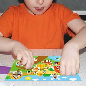 Libro de Actividades con Pegatinas de Animales de Granja para Niños y Niñas, Mi Primera Granja, para Niños Pequeños - Product Image 3