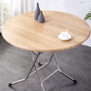 Superventas más muebles de diseño para exteriores con patas de metal comedor restaurante Hotel de madera <span class=keywords><strong>plegable</strong></span> <span class=keywords><strong>mesa</strong></span> de banquete de boda - Product Image 5
