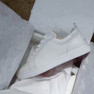 High-quality Men's and Women's <b>Red</b>-soled Sports <b>Shoes</b> Anti-slip Trendy Casual Sports <b>Shoes</b> Luxury Designer <b>Leather</b> Board <b>Shoes</b> - Product Image 3