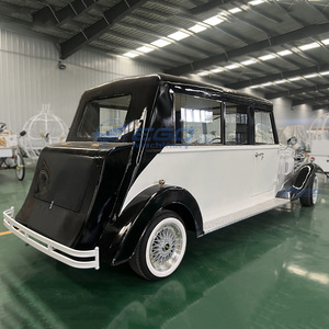 Elegante Auto Deportivo Blanco, Auto Clásico Eléctrico de Alto Rendimiento con Certificación CE, Auto Clásico Vintage Eléctrico - Product Image 3