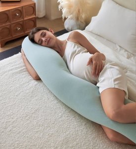 Oreiller <span class=keywords><strong>de</strong></span> <span class=keywords><strong>grossesse</strong></span> multifonctionnel à 5 points d'appui, coussin lombaire, oreiller <span class=keywords><strong>de</strong></span> <span class=keywords><strong>grossesse</strong></span> pour dormir - Product Image 6