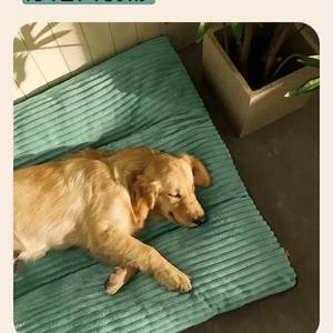 Lit pour chien extra large, matelas moelleux lavable en machine pour chiens géants, coussin de caisse toutes saisons, support du fabricant personnalisé - Product Image 1