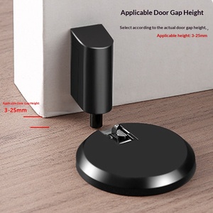 Butée <span class=keywords><strong>de</strong></span> <span class=keywords><strong>porte</strong></span> mécanique invisible à aspiration <span class=keywords><strong>au</strong></span> <span class=keywords><strong>sol</strong></span>, anti-collision, coupe-vent, moderne et simple, pour chambre et salle <span class=keywords><strong>de</strong></span> bain - Product Image 3