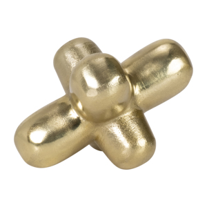 Oggetto Decorativo in Metallo a Forma di Jack, Scultura Moderna Ornamentale per Casa, Bagno, Ufficio, Soggiorno - Product Image 4