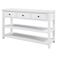 Table console de ferme en bois Table de chemin de couloir rustique Table Console simple pour hôtel moderne et salon meubles de maison