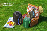 Enceinte portable Hopestar H72 70W pour extérieur, étanche IPX7, avec lumière rythmique RGB et basses profondes, idéale pour les fêtes et le camping