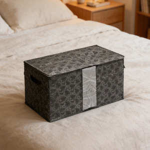 <b>Large</b> capacity household quilt storage bag for clothes, comforters, and quilts; foldable bag for packing and organizing clothes - Product Image 1