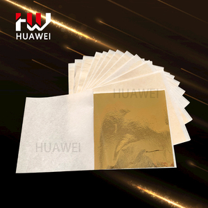 Accesorios decorativos <span class=keywords><strong>para</strong></span> <span class=keywords><strong>muebles</strong></span> Hoja de forma cuadrada Papeles de máscara facial Pasta terminada Papel de hoja de oro - Product Image 2