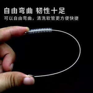 Straw Cleaning Brush Set 10 Pieces Nylon Bristles With Hanging Loop For Pipes Teapot Spouts And Small <b>Gaps</b> - Product Image 5