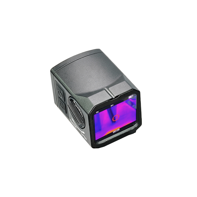 NV246 Mini Thermal Night Vision Scope 256x192 Touchscreen 5 Image Modes Photo Video Quick Release Mount