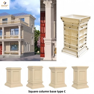 <span class=keywords><strong>Stampi</strong></span> in Plastica Regolabili di Alta Qualità <span class=keywords><strong>per</strong></span> Colonne Romane Quadrate in <span class=keywords><strong>Calcestruzzo</strong></span>, Base e Piedistallo <span class=keywords><strong>per</strong></span> Design di Colonne - Product Image 4