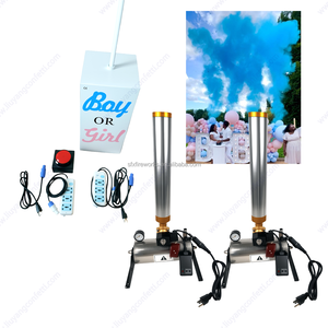 Lớn trong nhà/ngoài trời Holi Giới tính tiết lộ bột khói <span class=keywords><strong>Blaster</strong></span> Đảng Popper phun máy với TNT cho đám cưới & bé showers - Product Image 5